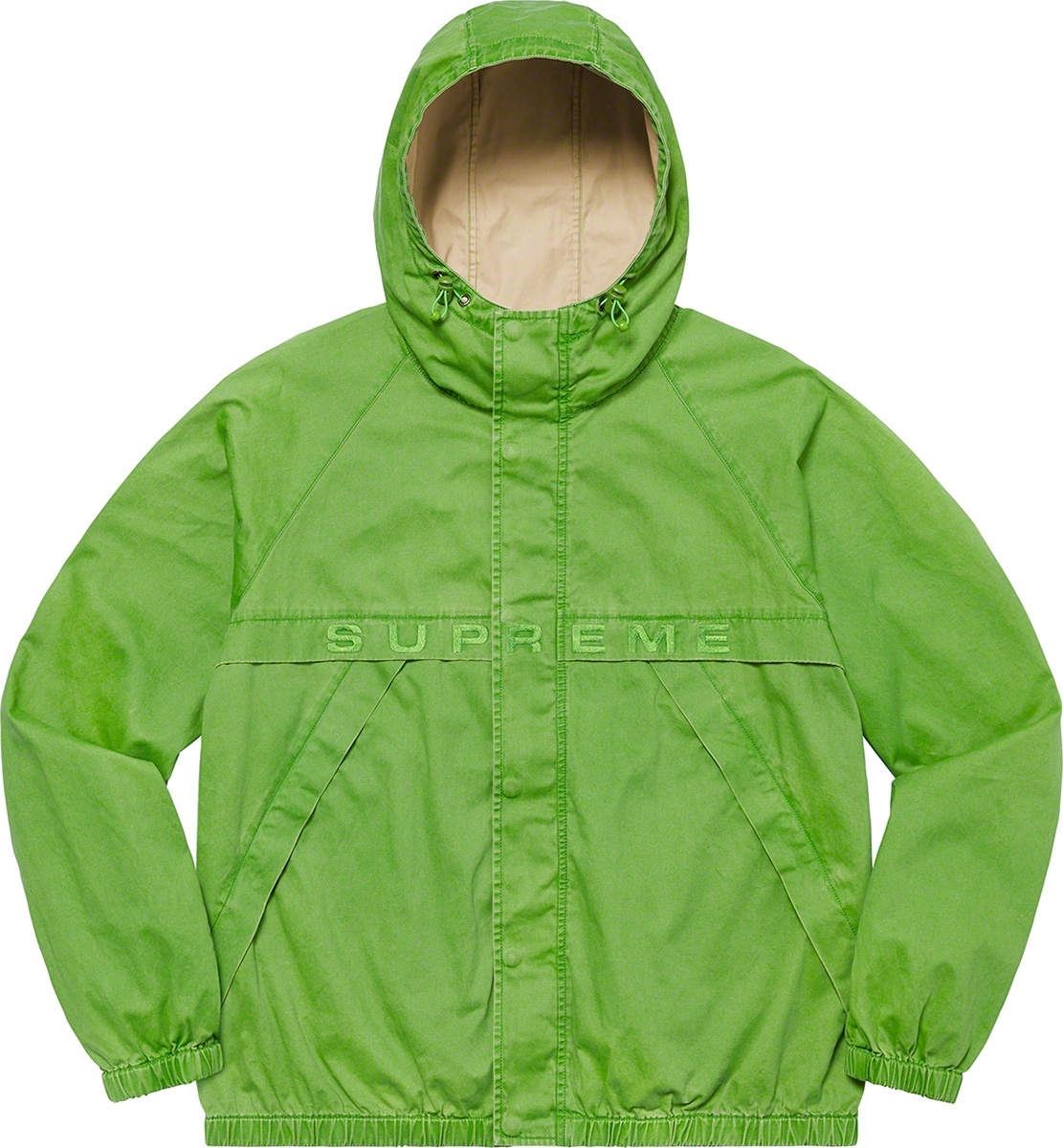 Overdyed Twill Hooded Jacket view 5